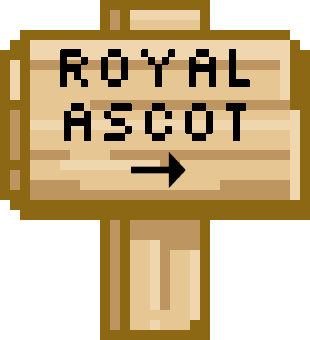 Sign pointing to Royal Ascot